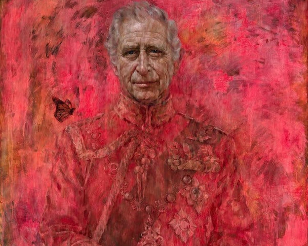 King Charles III Portrait Sparks Waves of Conspiracy Theories Online