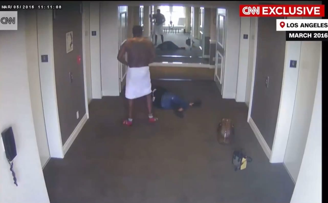 Disturbing Footage Emerges of Diddy Assaulting Cassie in 2016 Hotel Incident