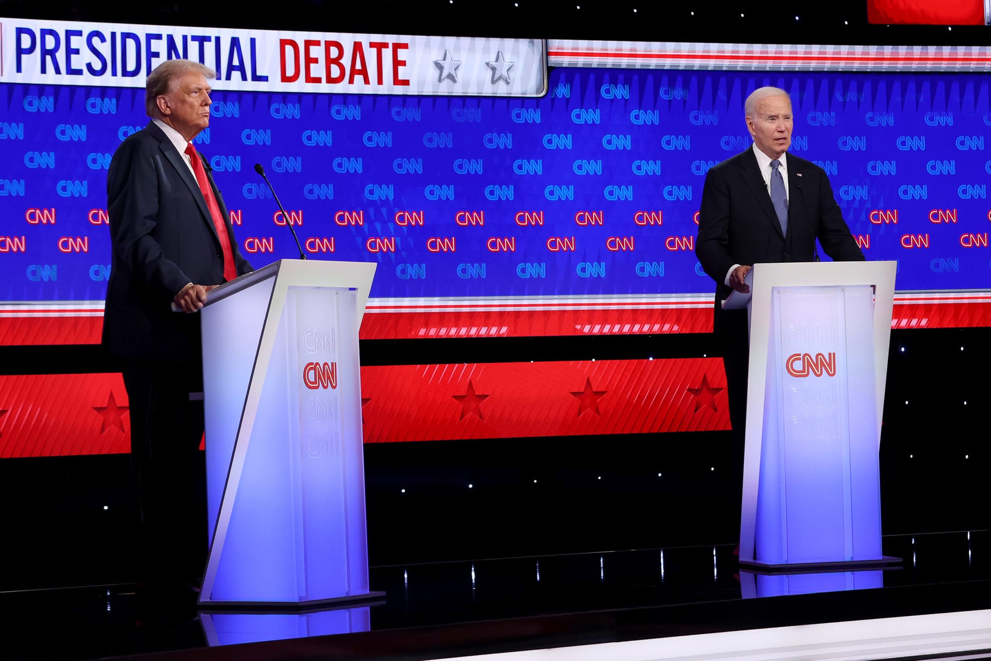 Trump Dominates Biden in First Presidential Debate: Democrats Scramble for Replacement