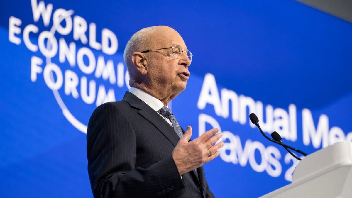 Klaus Schwab Steps Down as World Economic Forum Chairman with Immediate Effect