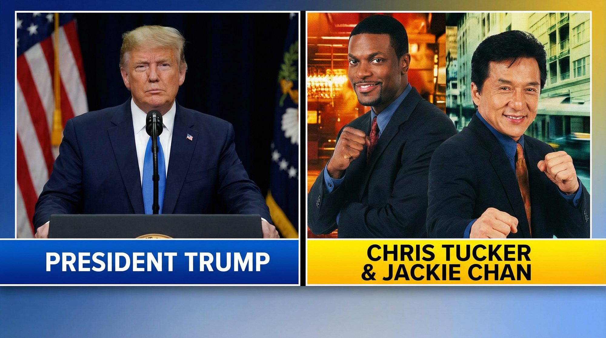 Trump Scores Hollywood Win: 'Rush Hour 4' Greenlit After President's Direct Plea to Paramount