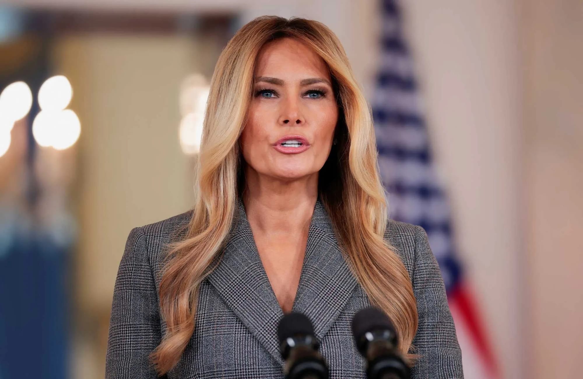 Melania Trump Directly Addresses Jeffrey Epstein Allegations, Denounces "Lies"