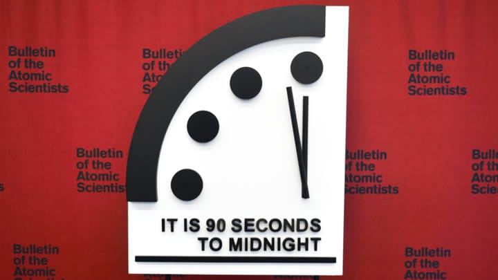 2024 Doomsday Clock Holds Steady at 90 Seconds to Midnight, Signifying Persisting Global Threats post image