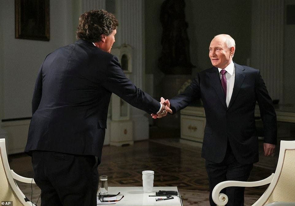 Tucker Carlson Targeted in Foiled Assassination Attempt in Moscow; Suspect Linked to Ukrainian Intelligence post image