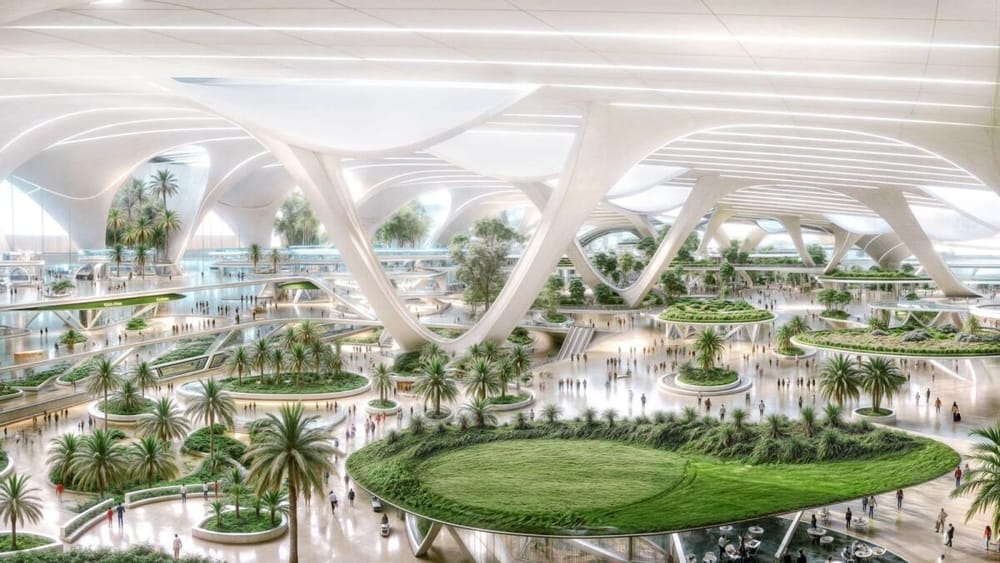 Dubai Embarks on Construction of the World's Largest Airport Terminal at a Staggering $35 Billion Investment post image