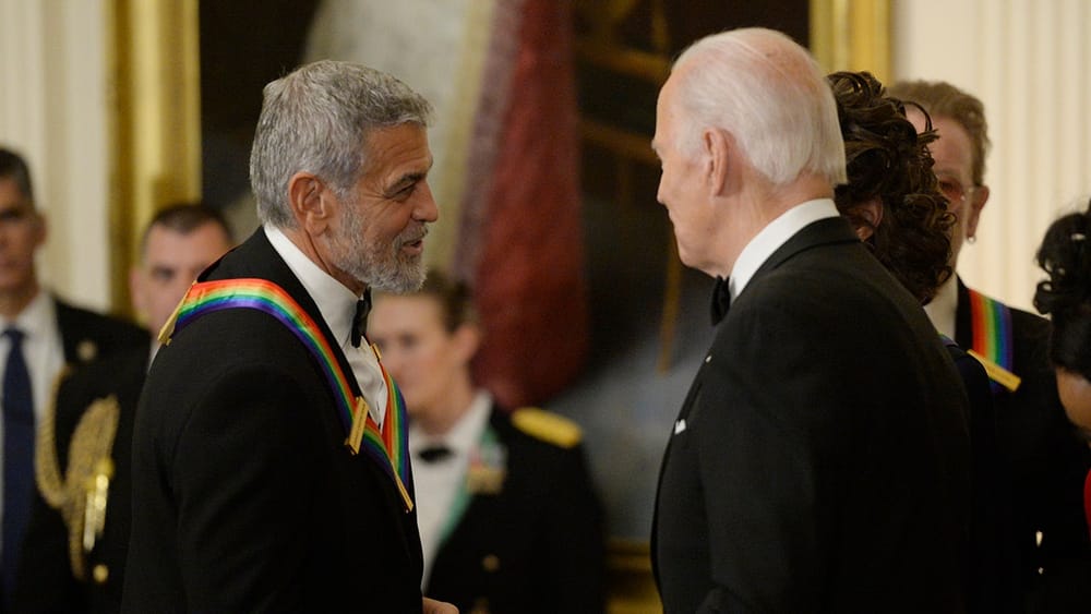George Clooney Urges Biden to End Campaign: "We're Not Going to Win in November post image
