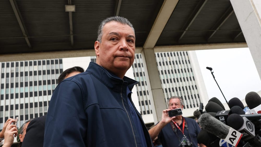 Senator Alex Padilla Forcibly Removed and Handcuffed at DHS Press Conference in Los Angeles post image