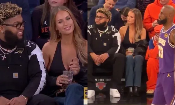 Druski and Sky Bri Spark Dating Rumors After Cozy Courtside Appearance at Knicks-Lakers Game post image