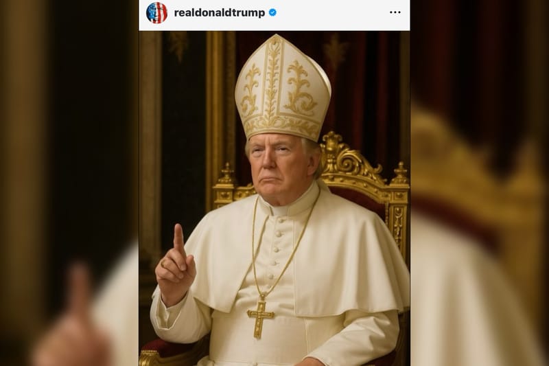 Trump’s AI-Generated Pope Image Sparks Global Controversy post image